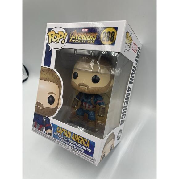 Avengers: Infinity War Captain America Pop! Vinyl Figure #288 NEW- FAST SHIPPING - Picture 5 of 7